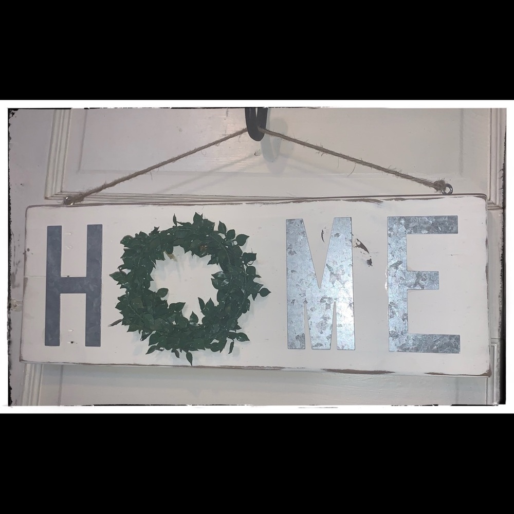 Wood HOME Sign - Picture 5 of 5